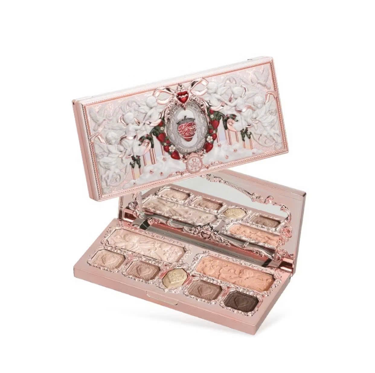 Bảng Phấn Mắt Flower Knows Strawberry Cupid - Ảnh 8