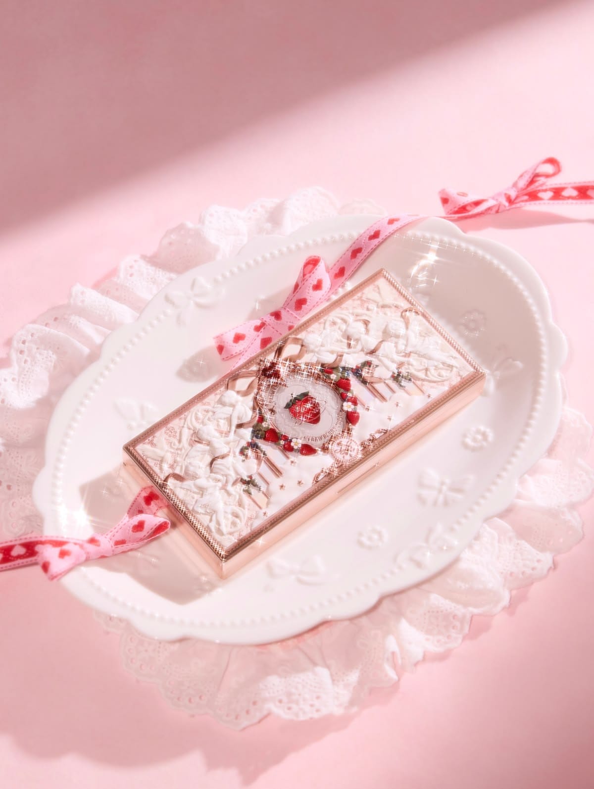 Bảng Phấn Mắt Flower Knows Strawberry Cupid - Ảnh 3