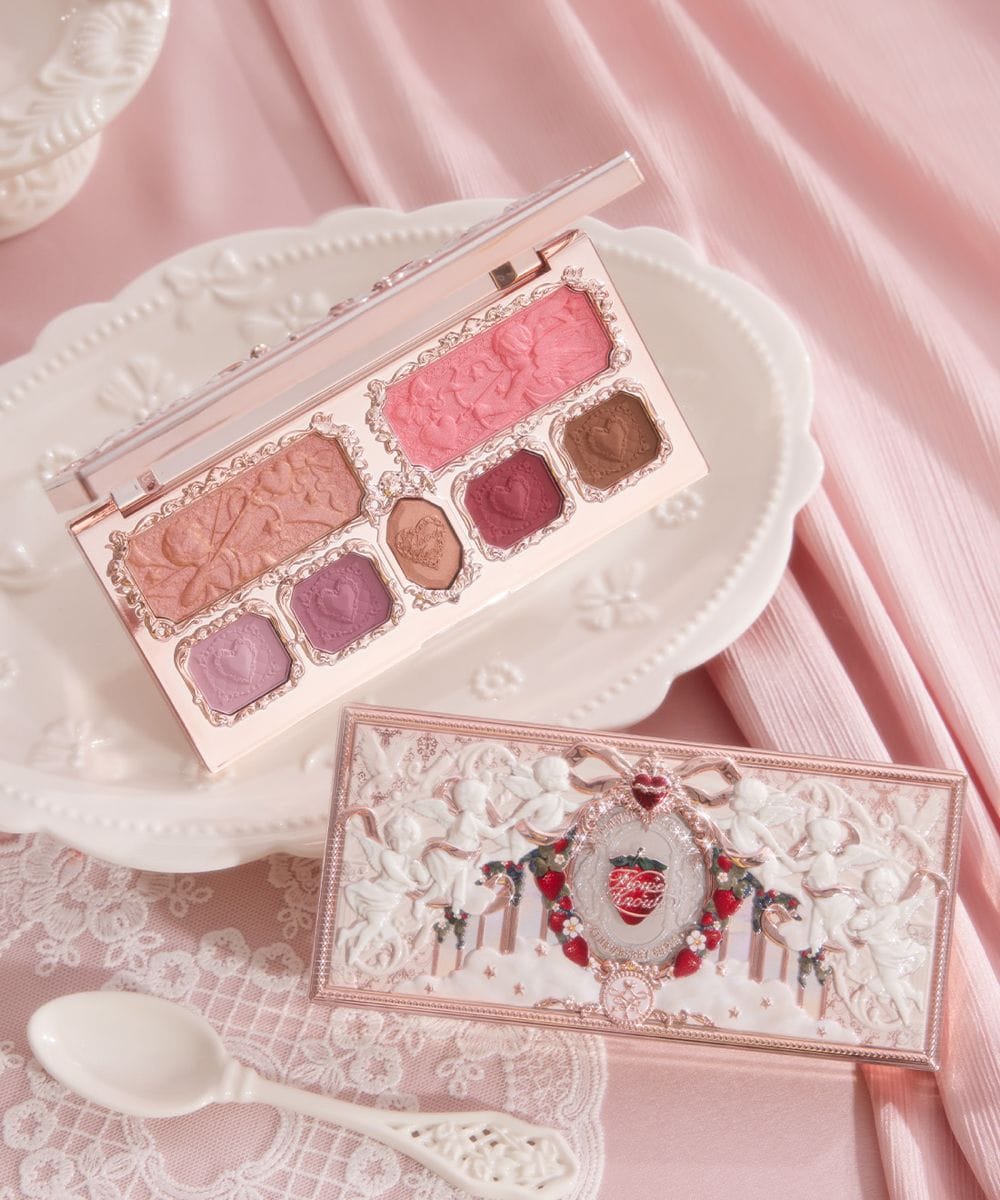 Bảng Phấn Mắt Flower Knows Strawberry Cupid - Ảnh 6