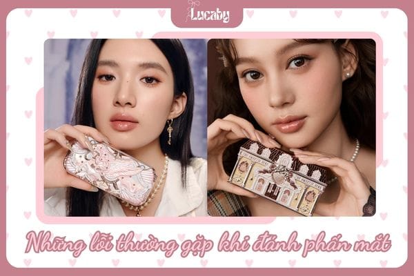những lỗi thường gặp khi đánh phấn mắt